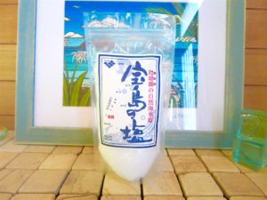 宝島の自然海水の塩