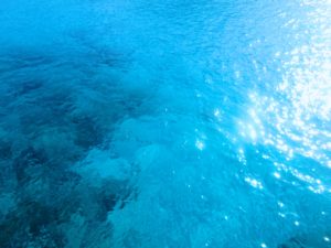 宝島のセンゴブルーの海